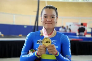Martha-Bayona-Medallista-Oro-Keirin-Copa-Naciones-Pista-2022