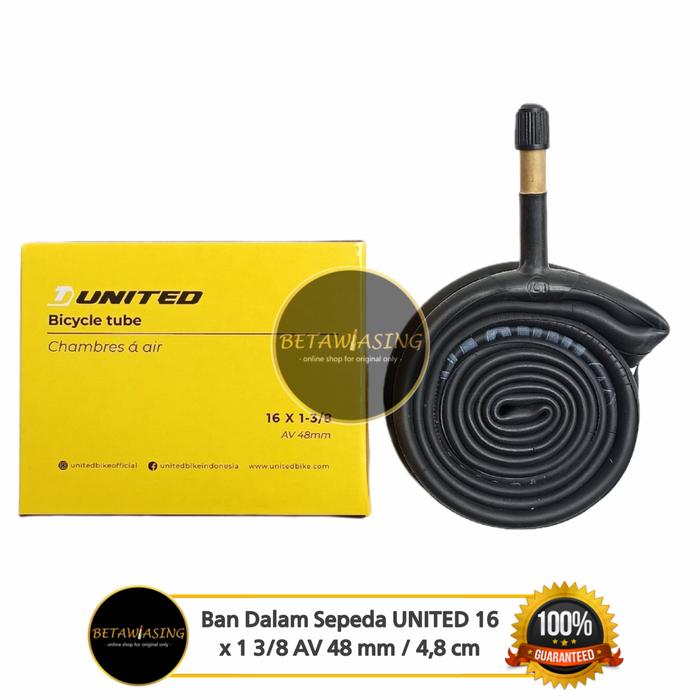 Ban Dalam Sepeda Terbaik 16 x 1 3/8″ dari Karet Butyl Berkualitas