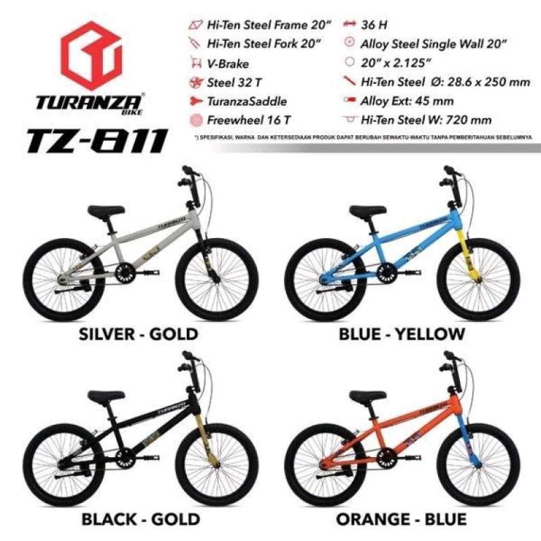 Review Sepeda BMX Pacific Turanza 20 Inch TZ-811 Terbaik