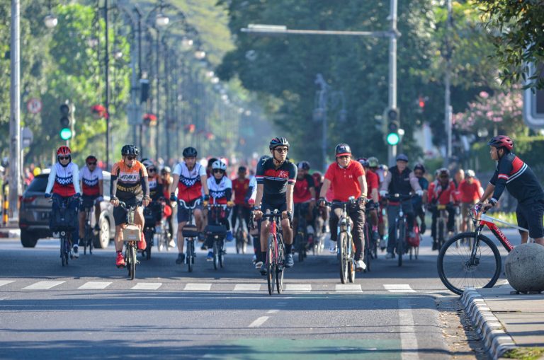 Evend Sepeda Bertema Hari Kemerdekaan: Contoh “Pedal Merdeka”